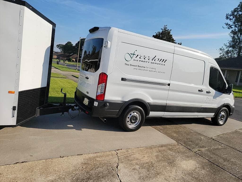 The Freedom 3rd Party Services van